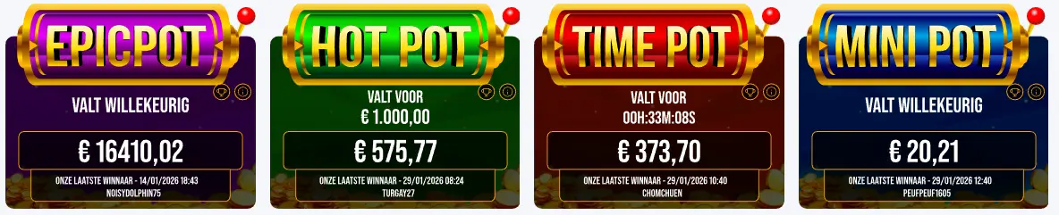 Speciale aanbieding voor nieuwe spelers – bonus tot €1.000